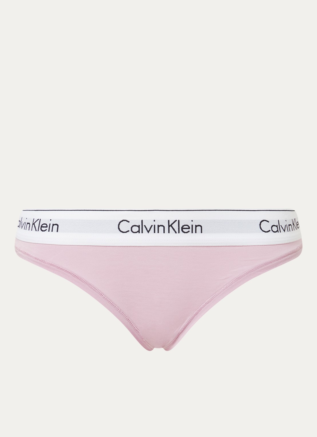 Calvin Klein Modern hipster met logoband - voorkant 2 mauve mist  / violet
