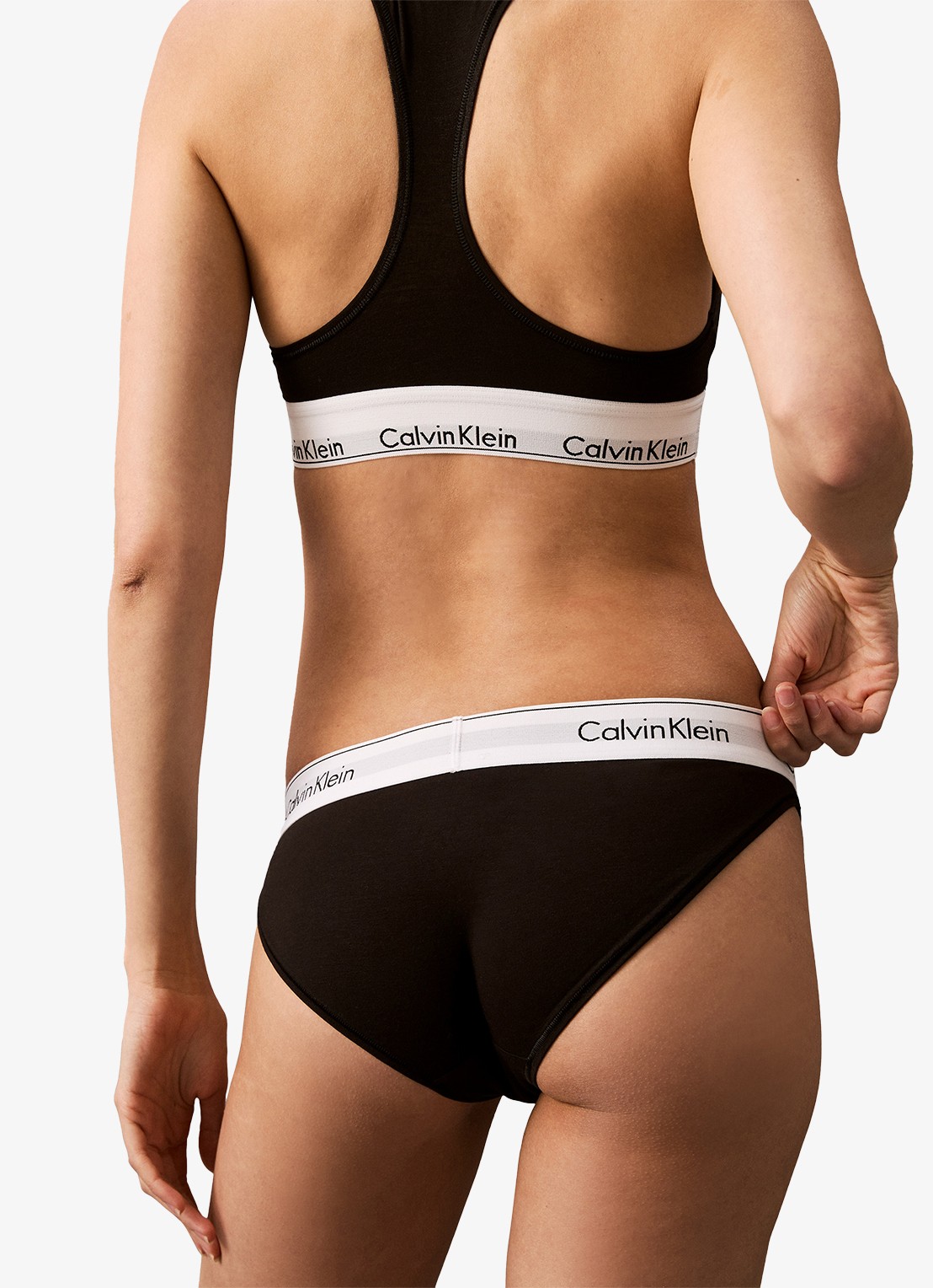 Calvin Klein Modern hipster met logoband - detail 5 black / zwart