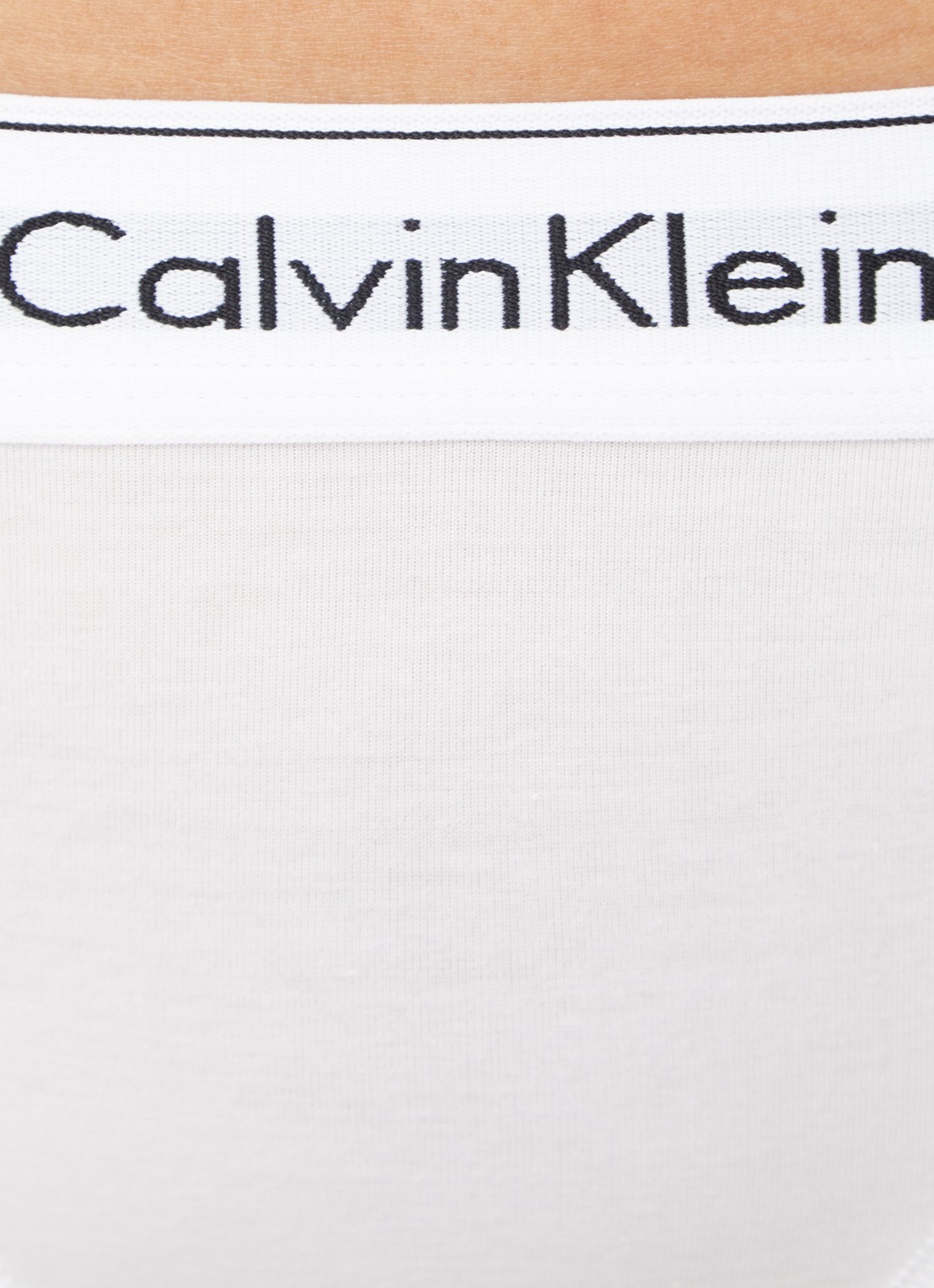 Calvin Klein Modern hipster met logoband - detail 4 white / wit