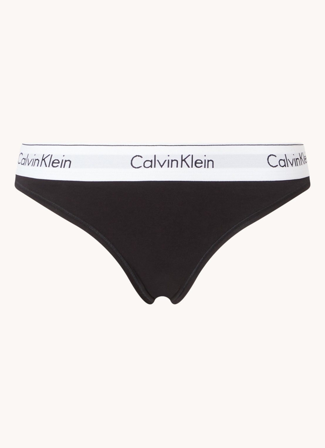 Calvin Klein Modern hipster met logoband - voorkant 2 black / zwart