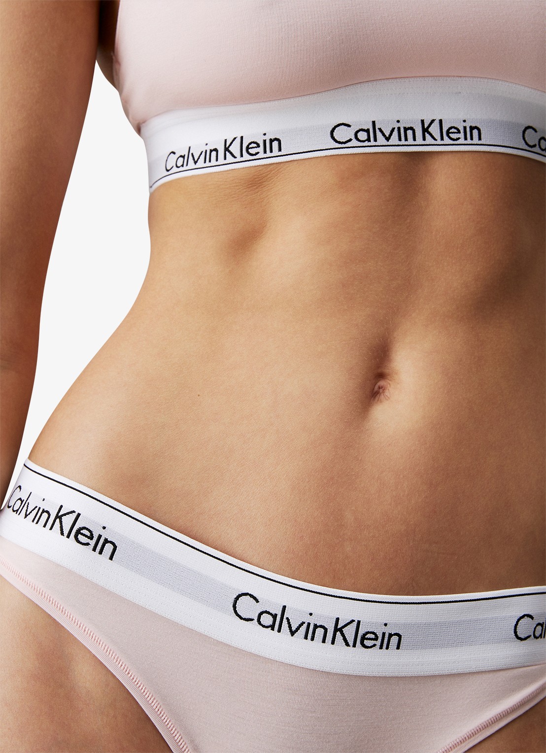 Calvin Klein Modern hipster met logoband - detail 5 nymphs thigh  / roze