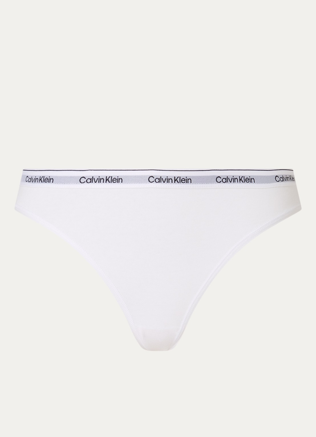 Calvin Klein Modern hipster met logoband - voorkant 4 white / wit
