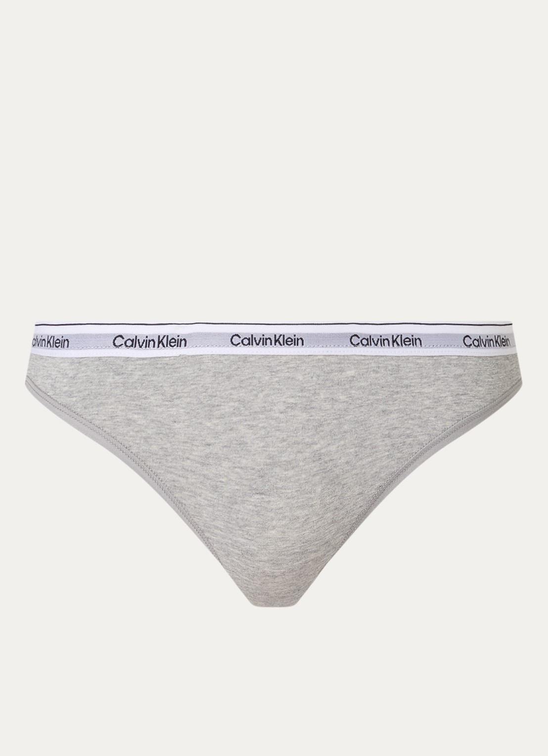 Calvin Klein Modern hipster met logoband - voorkant 4 grey heather / grijs