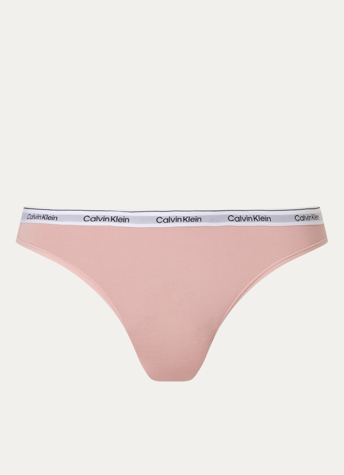 Calvin Klein Modern hipster met logoband - voorkant 2 subdued / beige