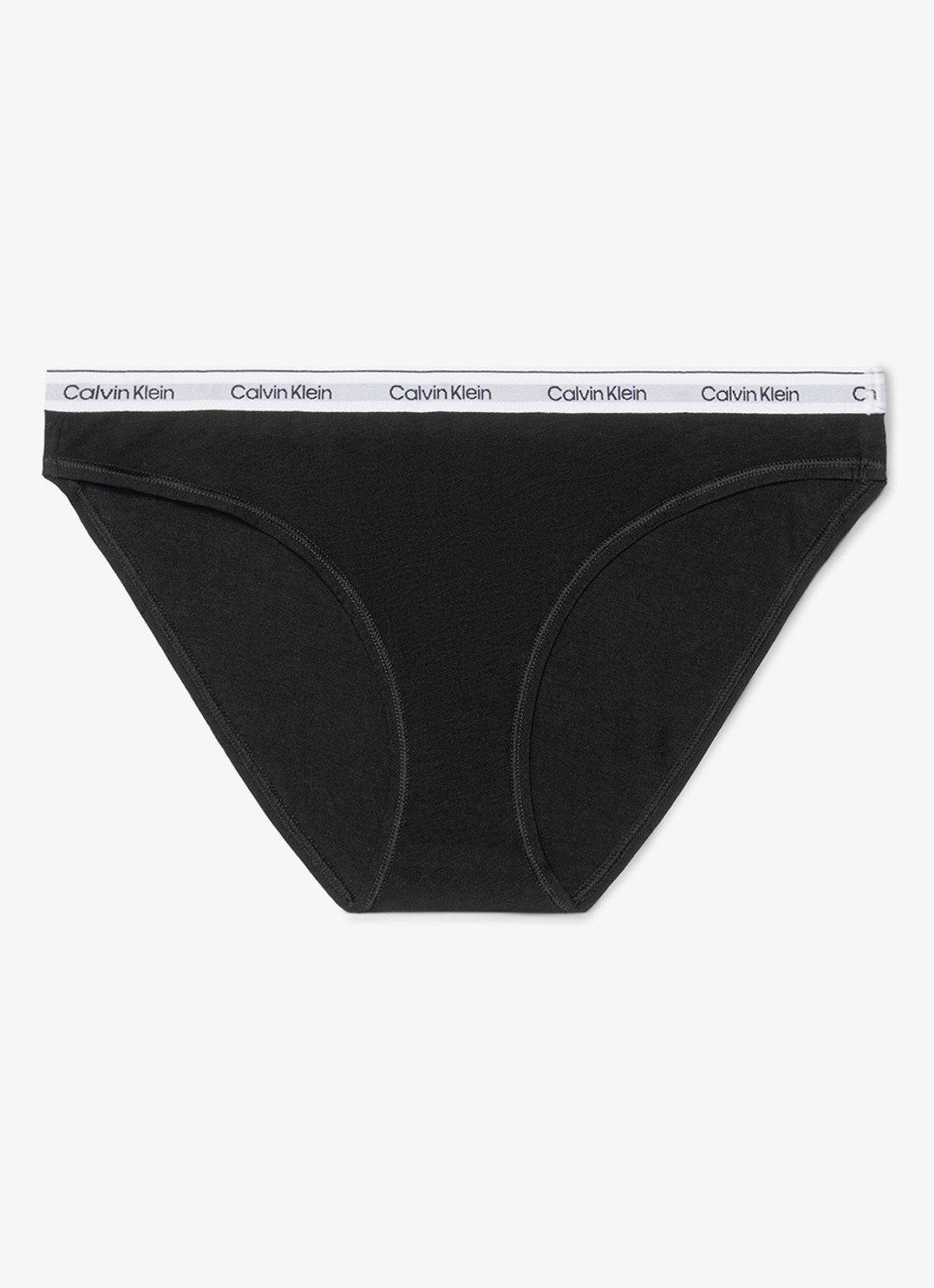 Calvin Klein Modern hipster met logoband - voorkant 3 black / zwart