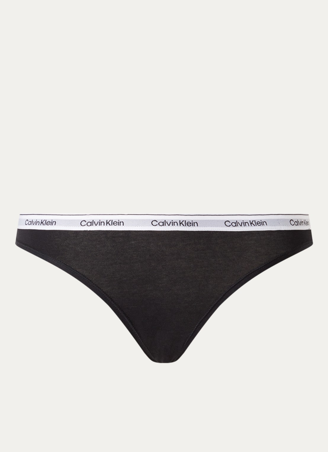 Calvin Klein Modern hipster met logoband - voorkant 4 black / zwart