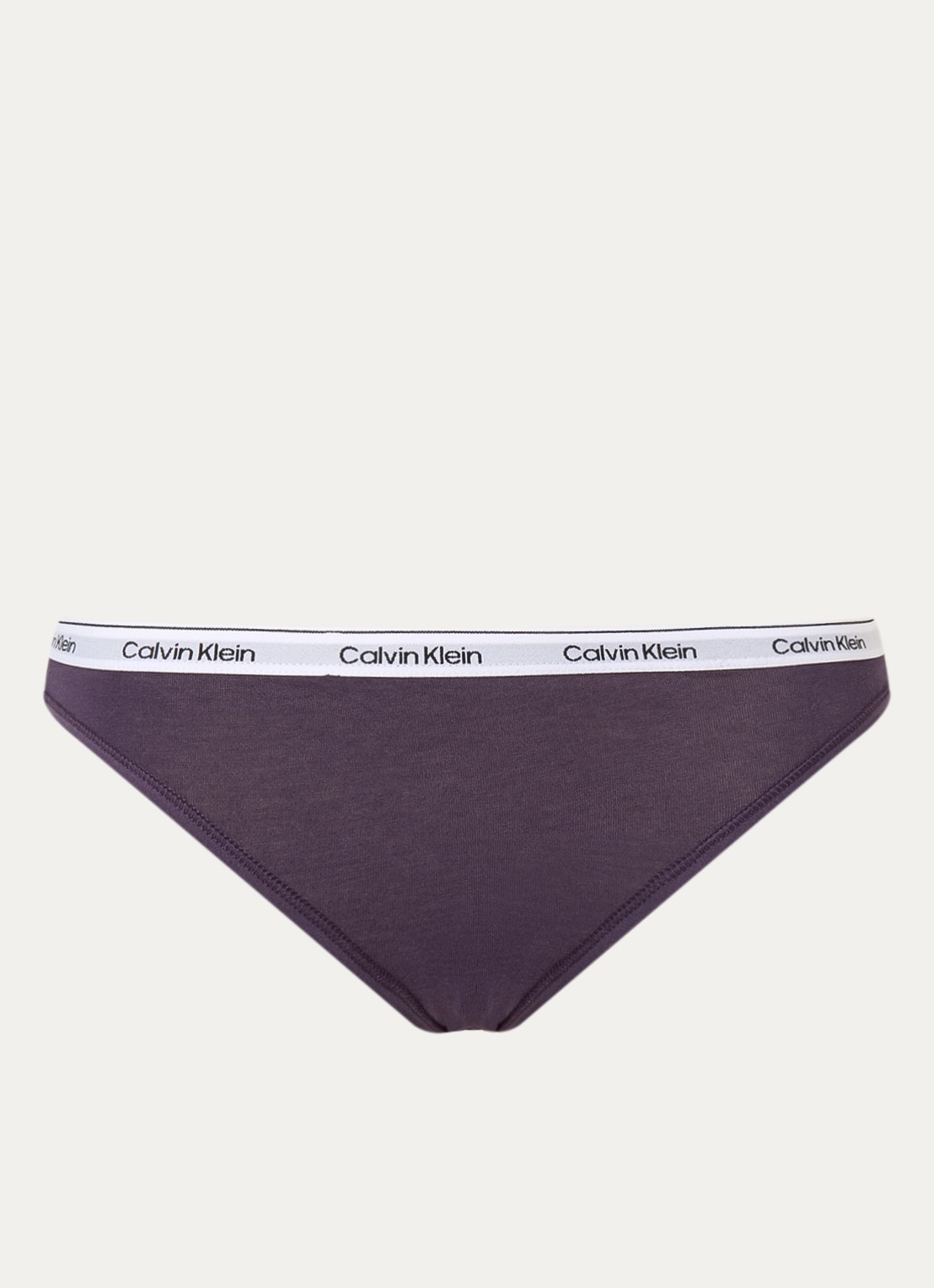 Calvin Klein Modern hipster met logoband - voorkant nightshade / paars