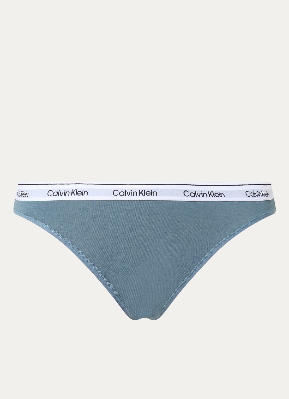 Calvin Klein Modern hipster met logoband - voorkant 6 blue performance / blauw
