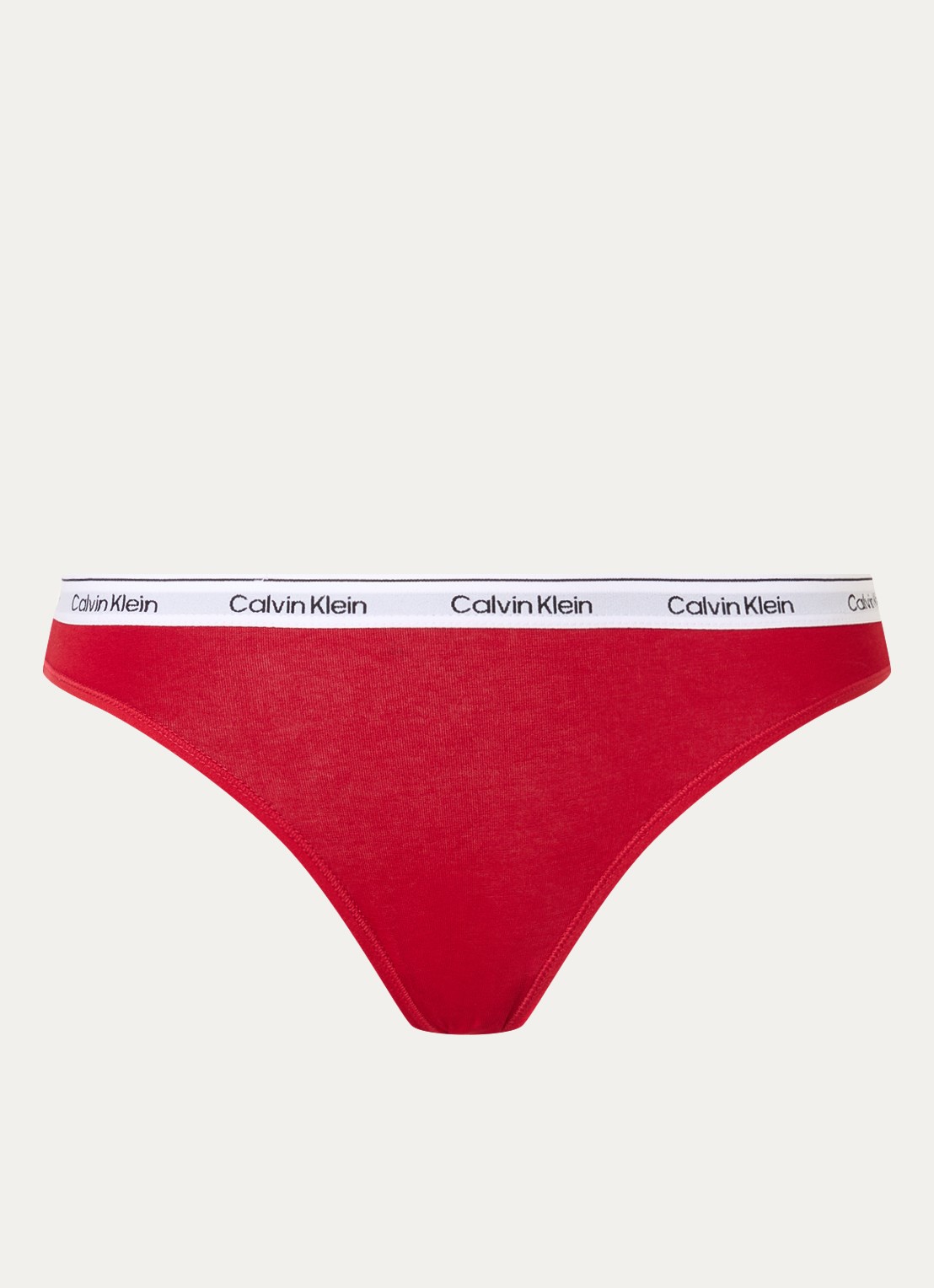 Calvin Klein Modern hipster met logoband - voorkant 6 juneberry / rood