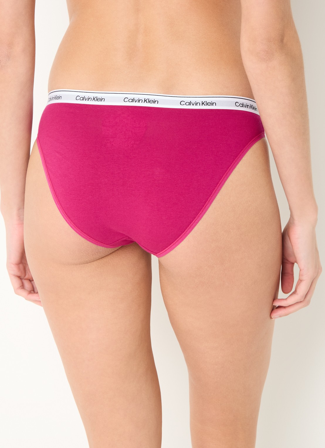 Calvin Klein Modern hipster met logoband - achterkant 4 jewel / roze