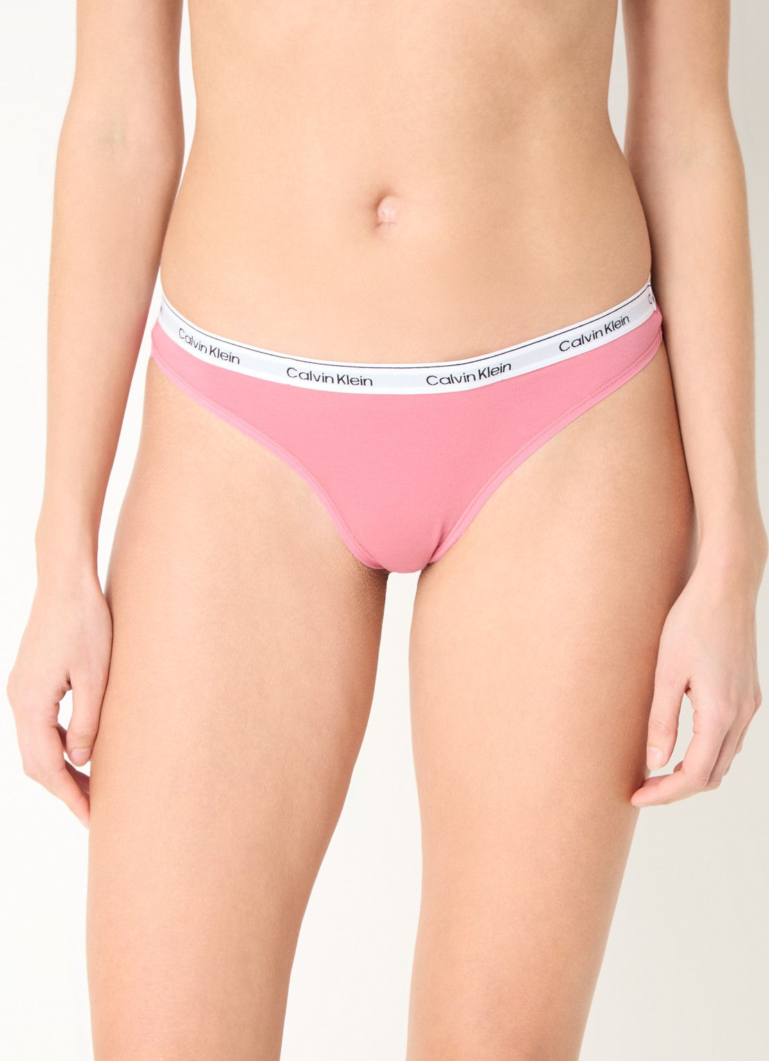 Calvin Klein Modern hipster met logoband - detail berry pink / roze