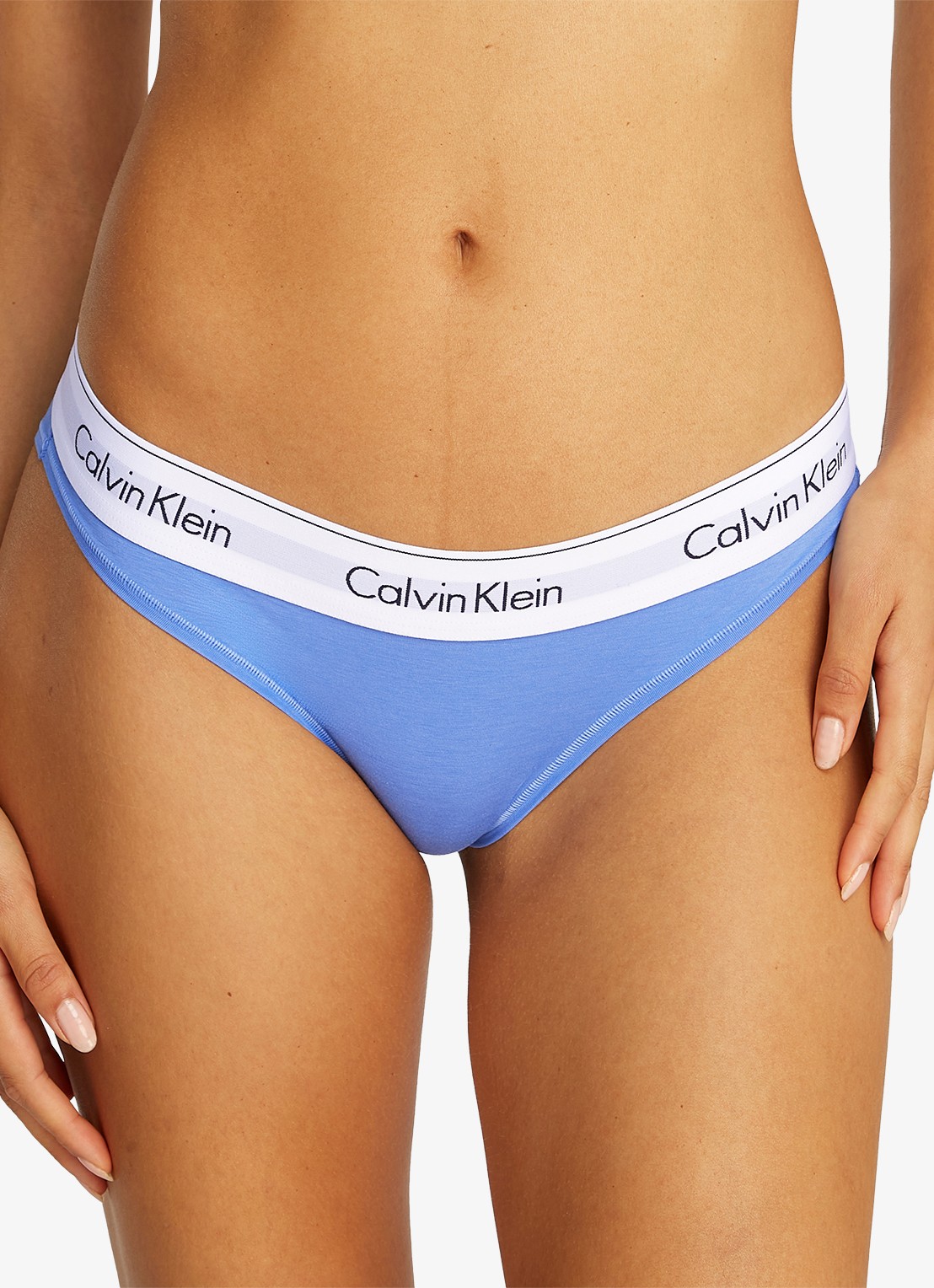 Calvin Klein Modern hipster met logoband - detail glacier / blauw