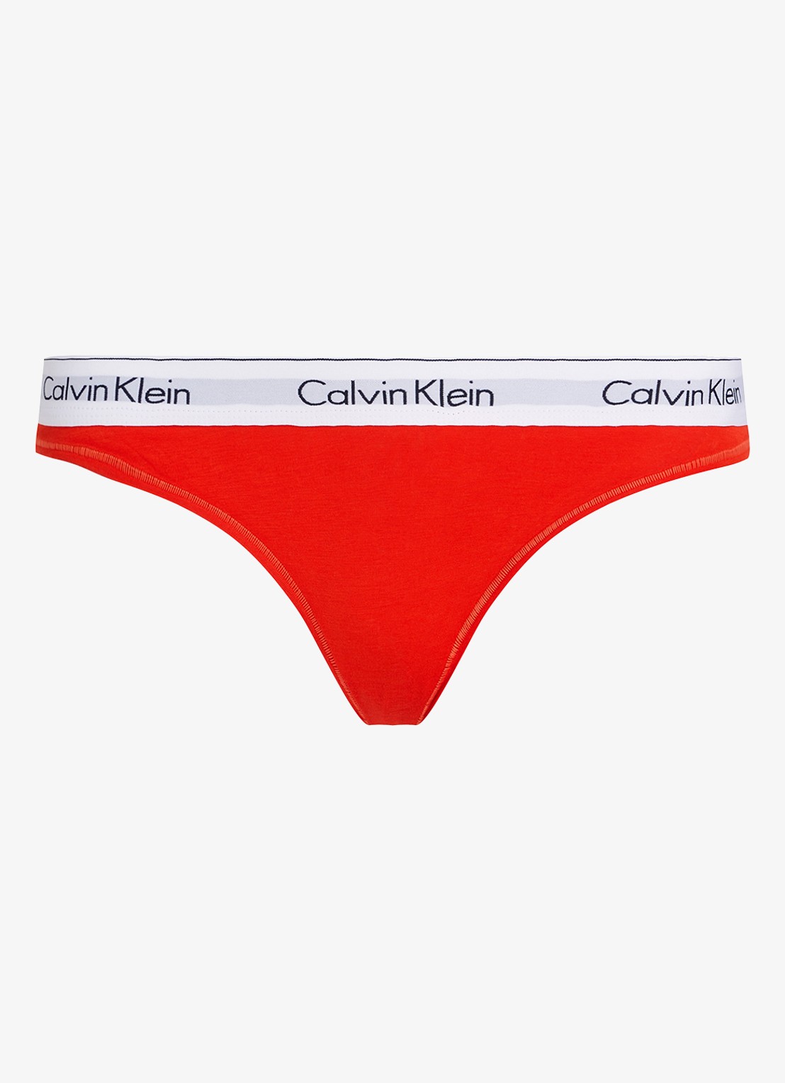 Calvin Klein Modern hipster met logoband - voorkant molten / rood
