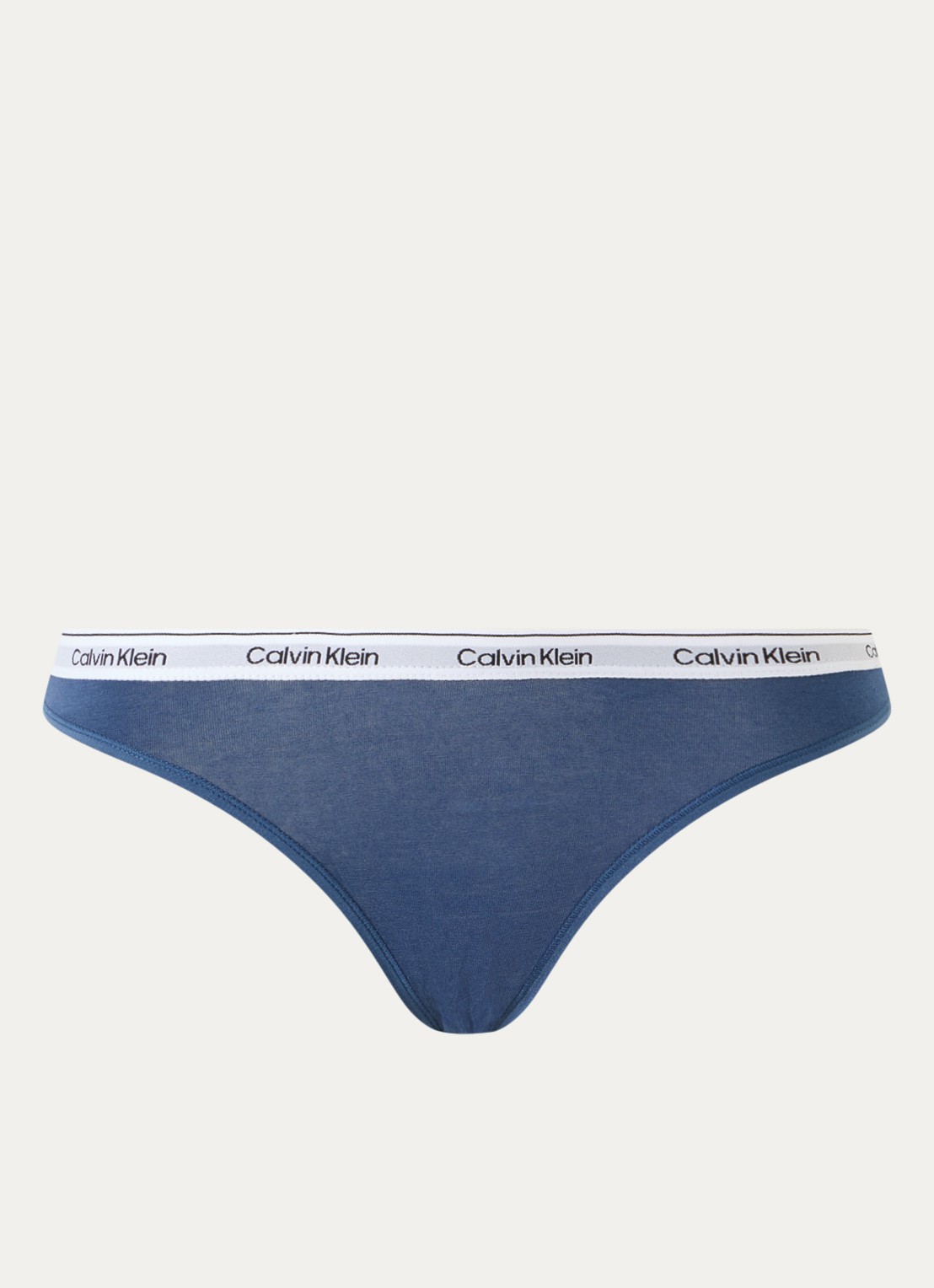 Calvin Klein Modern hipster met logoband - voorkant dark denim-cec / blauw