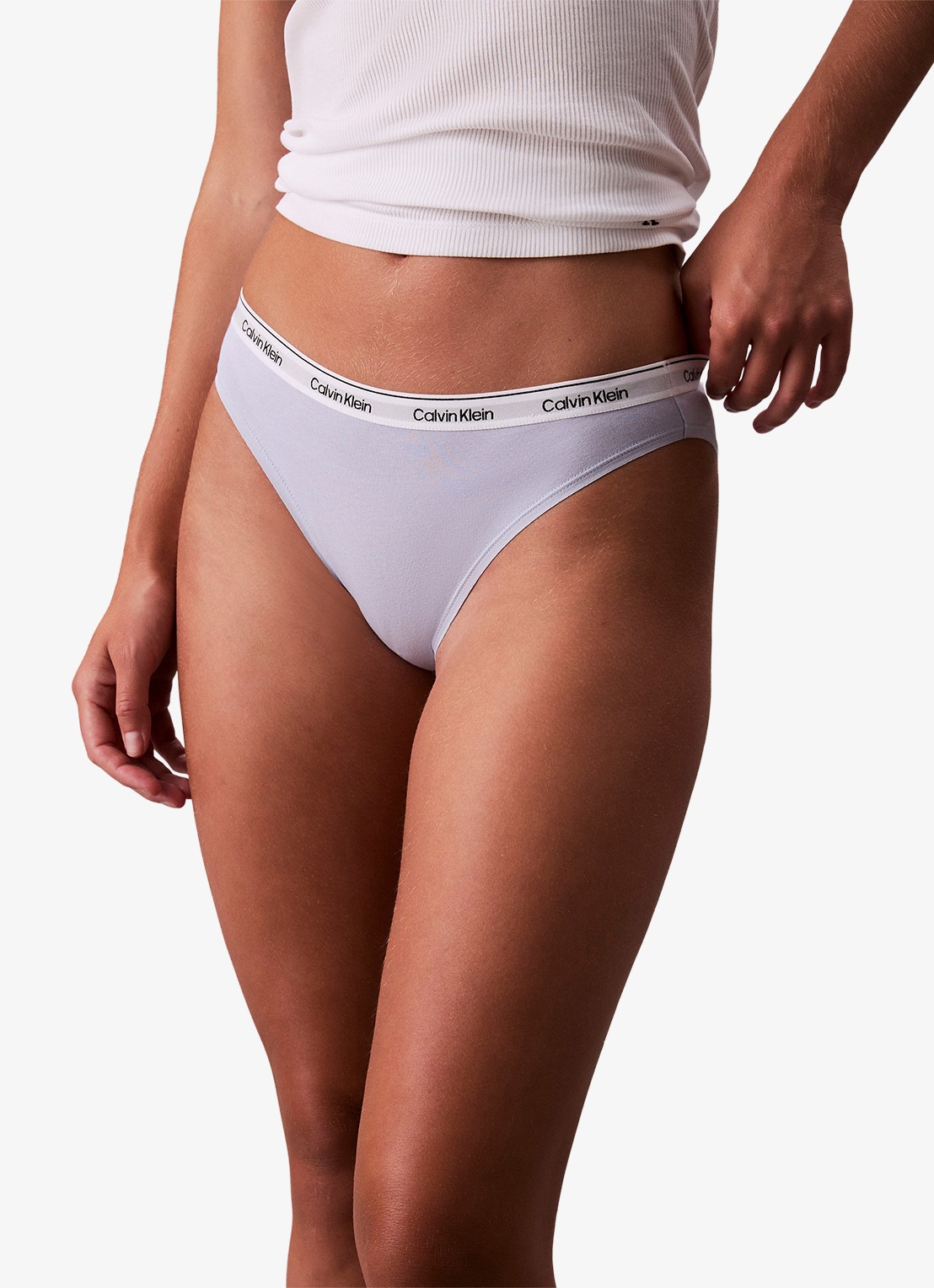 Calvin Klein Modern hipster met logoband - detail 3 casual blue-tkf / lichtblauw