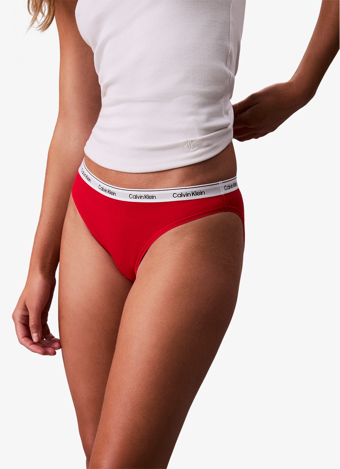 Calvin Klein Modern hipster met logoband - detail adrenaline rush-vmt / rood