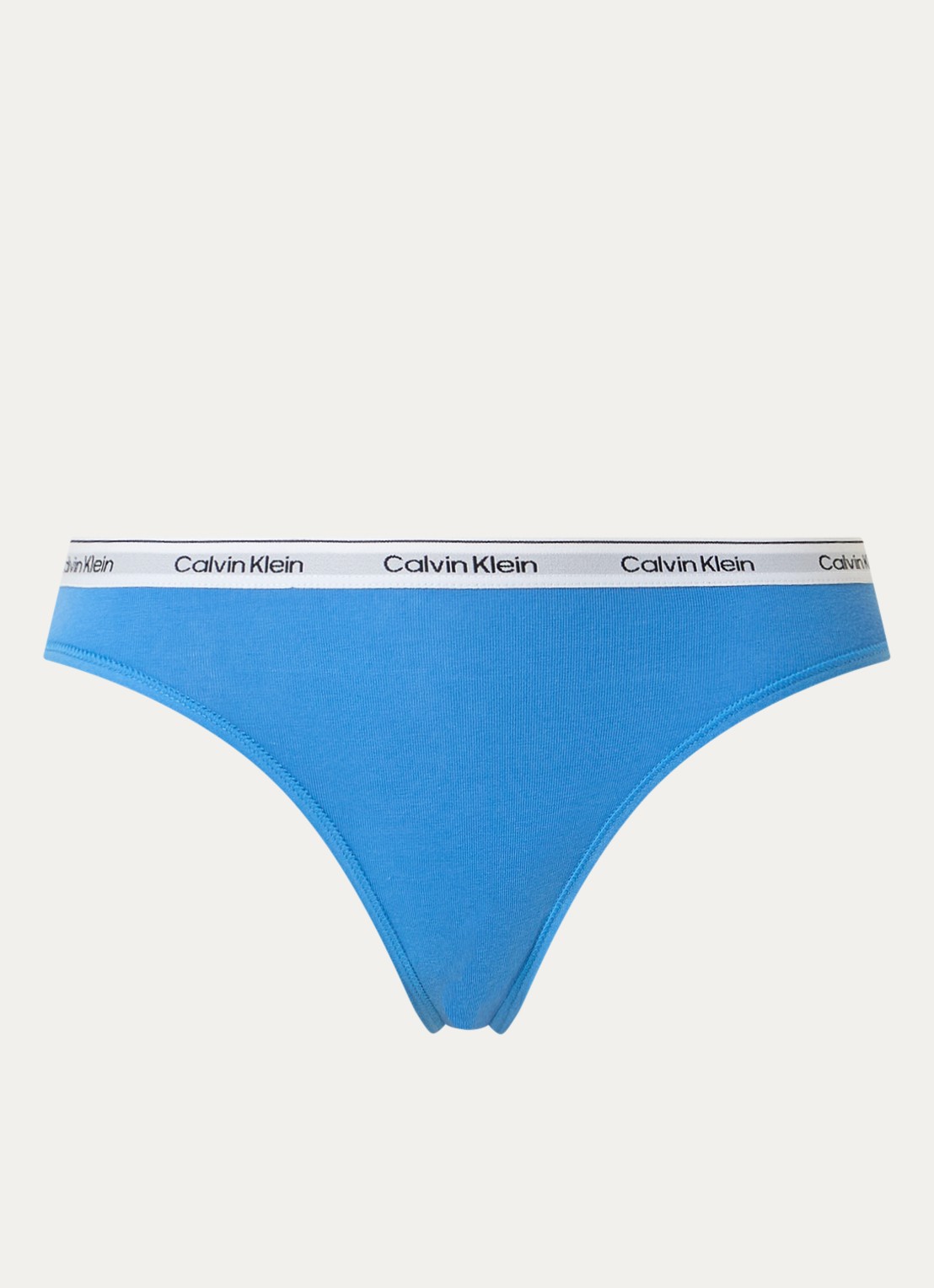 Calvin Klein Modern hipster met logoband - voorkant poseidon blue / blauw