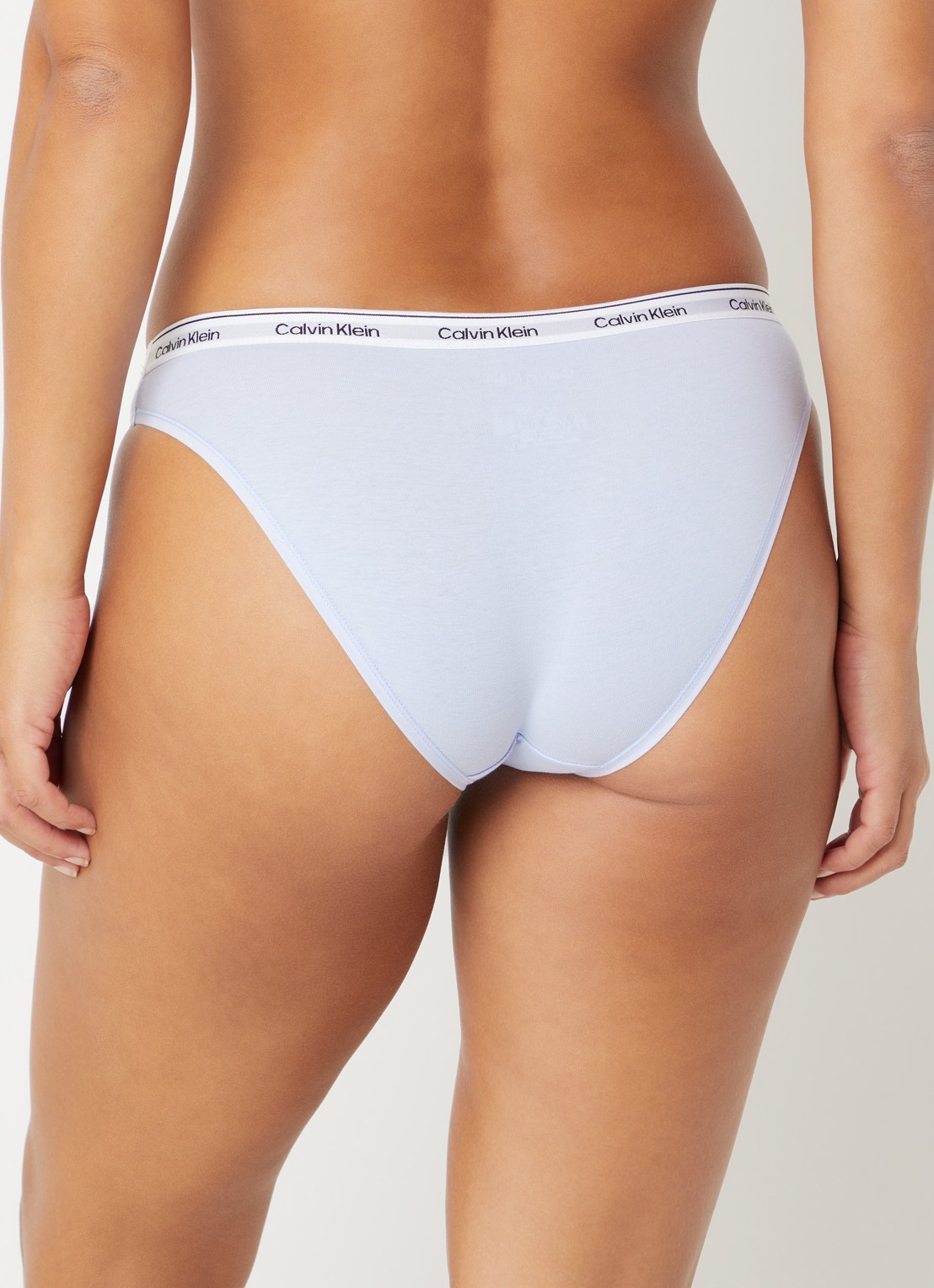 Calvin Klein Modern hipster met logoband - achterkant amethyst cream / lavendel