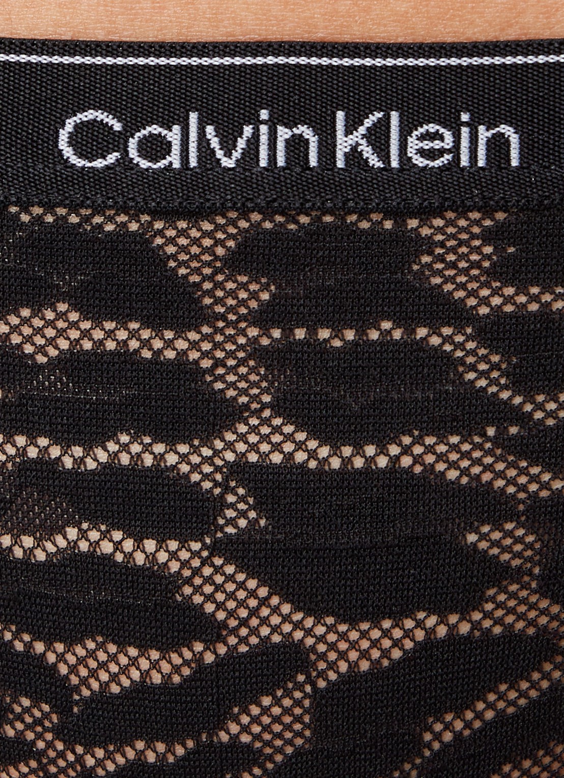Calvin Klein Modern Logo slip van kant in 3-pack - detail 4 zwart