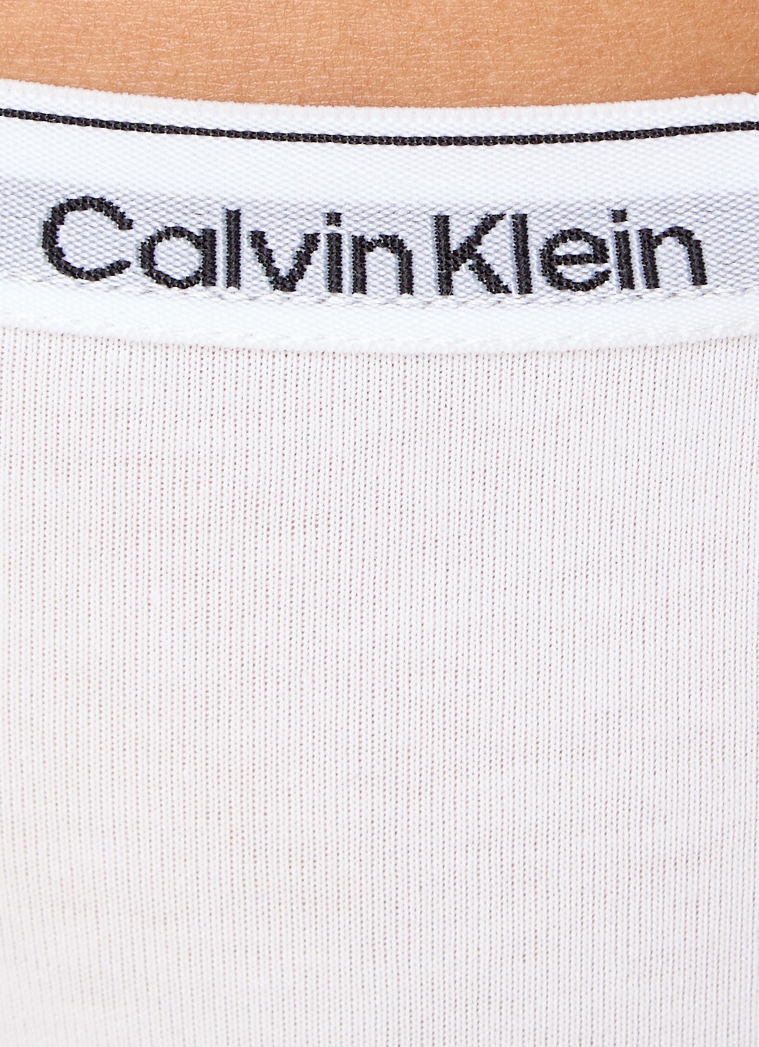 Calvin Klein Modern string met logoband - detail 8 white  / wit