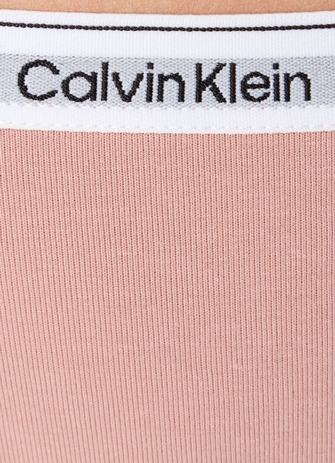 Calvin Klein Modern string met logoband - detail 7 subdued  / beige