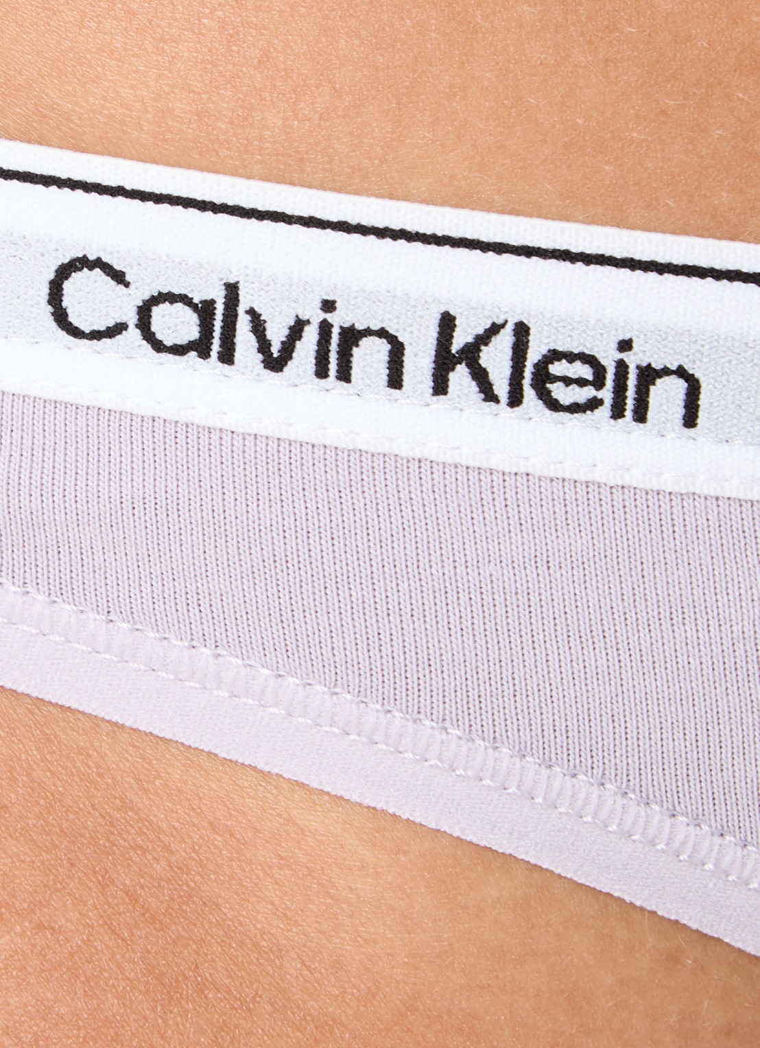 Calvin Klein Modern string met logoband - detail 2 lilac sugar / paars