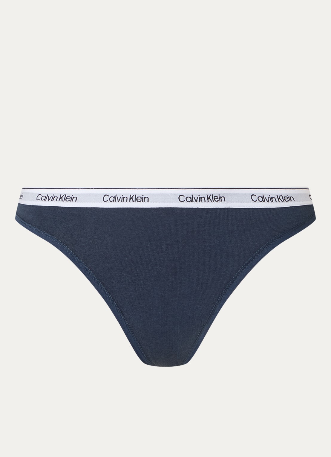 Calvin Klein Modern string met logoband - voorkant ink  / blauw