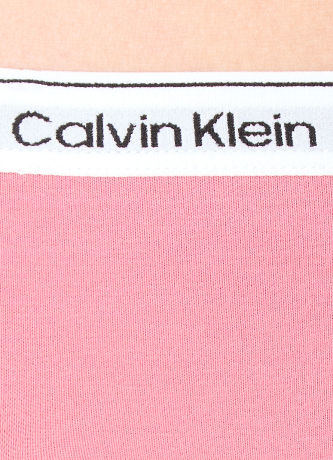 Calvin Klein Modern string met logoband - detail 3 berry pink / roze