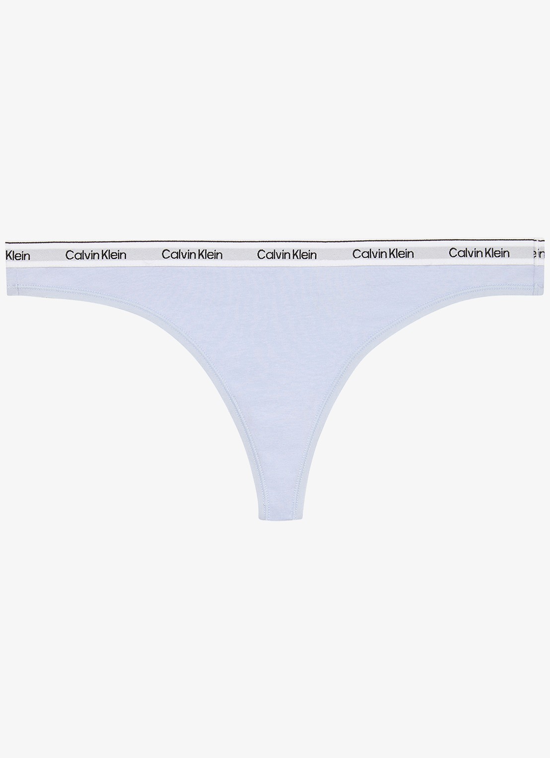 Calvin Klein Modern string met logoband - voorkant 4 casual blue-tkf / licthblauw