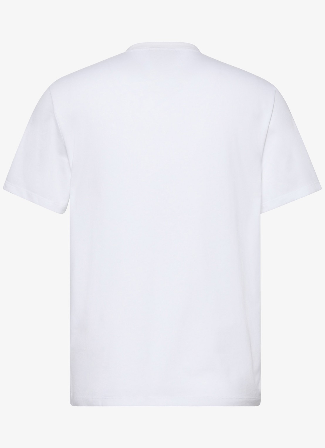 Calvin Klein Mono T-shirt met logo - detail 5 wit