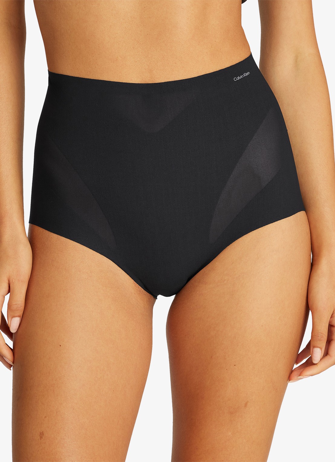 Calvin Klein Naadloze corrigerende string - detail 2 zwart