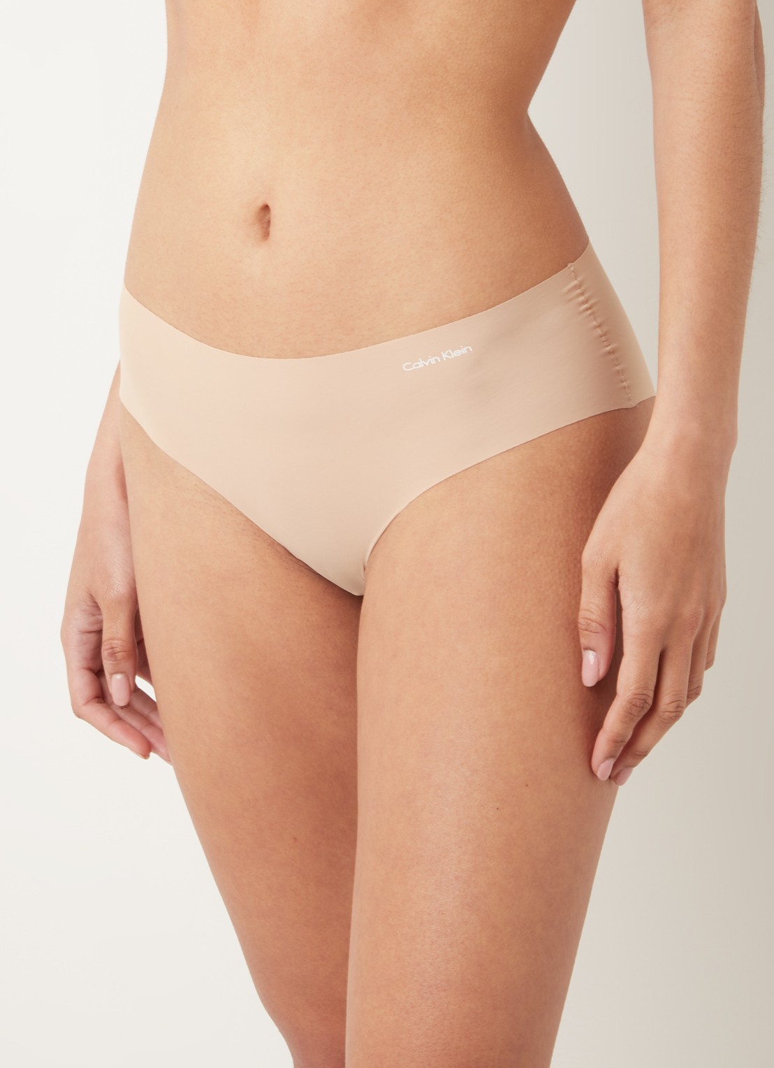 Calvin Klein Naadloze hipster - detail donkerbeige