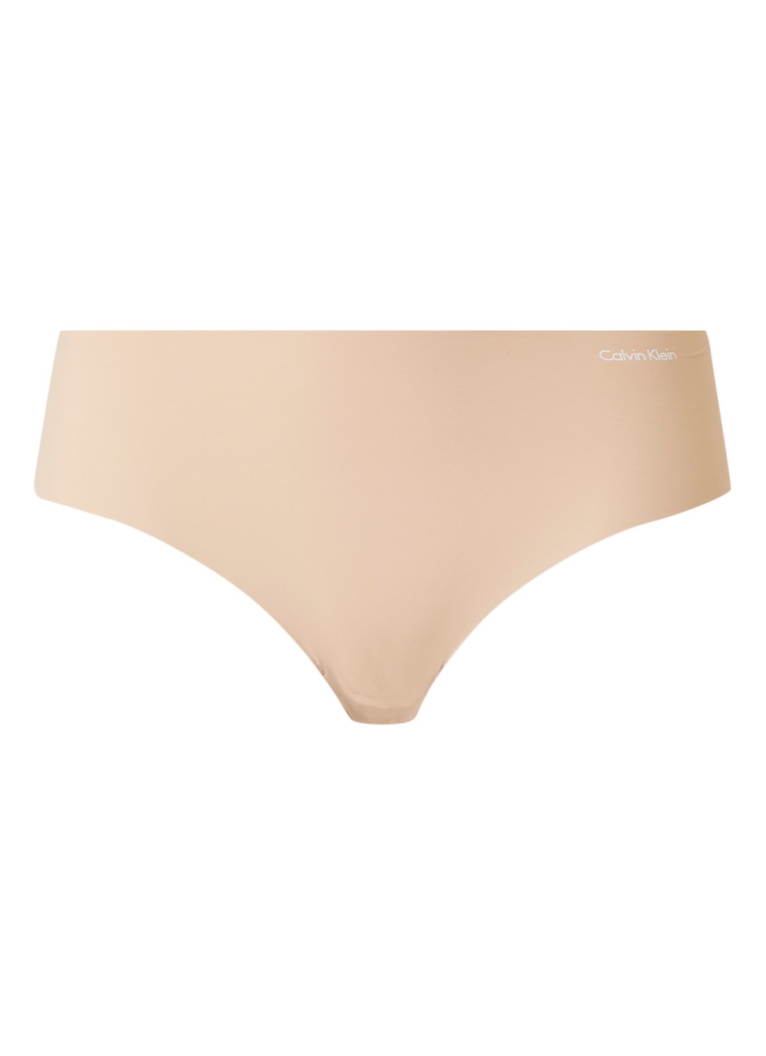 Calvin Klein Naadloze hipster - voorkant 6 donkerbeige