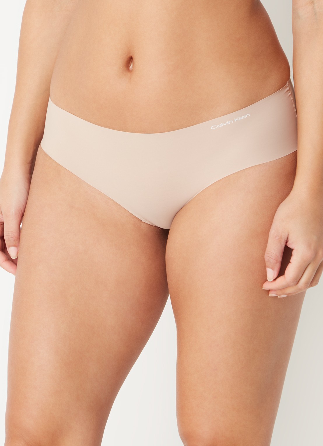 Calvin Klein Naadloze hipster - detail 2 donkerbeige
