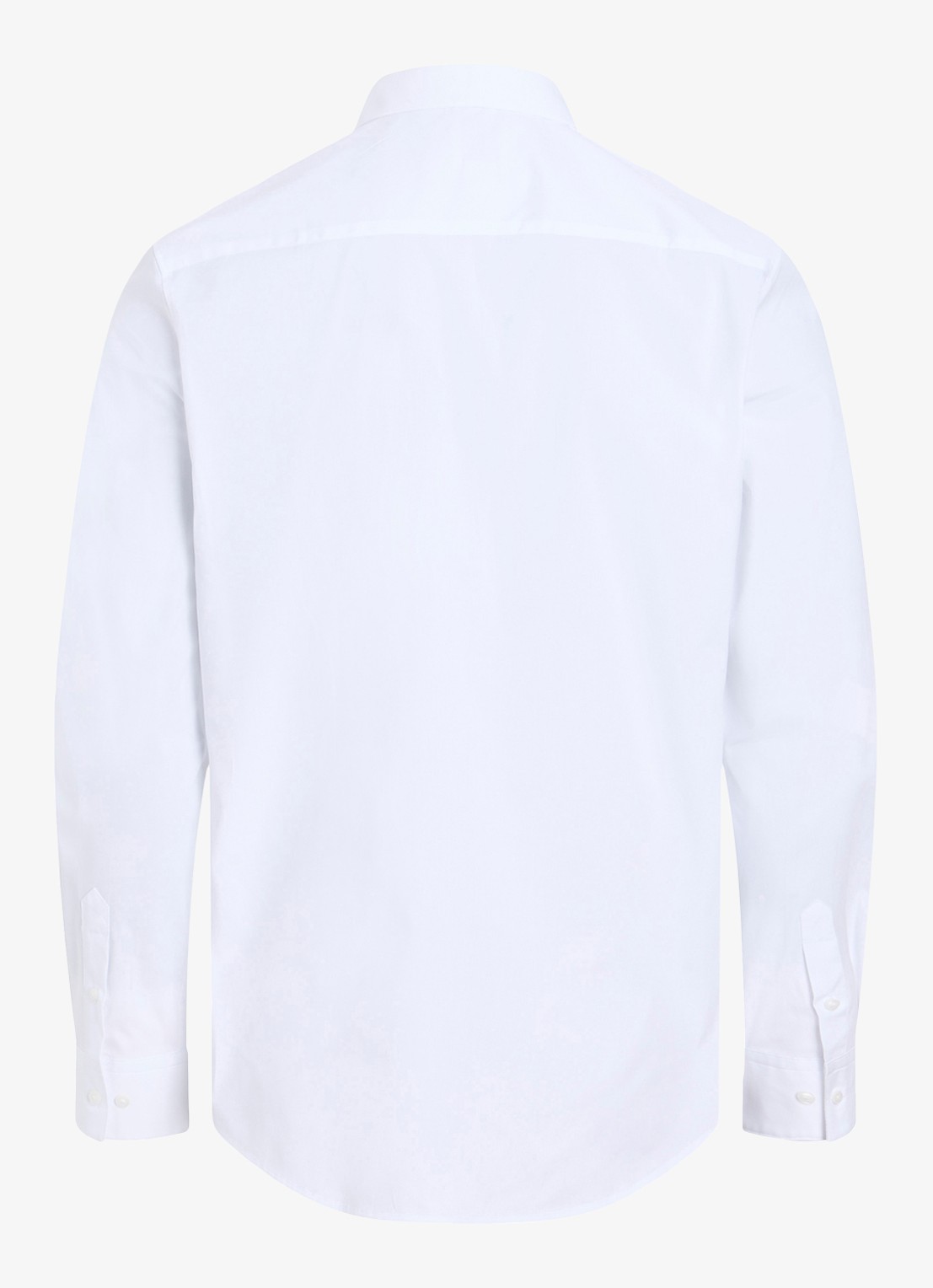 Calvin Klein Overhemd met logoborduring - detail 4 gebroken wit