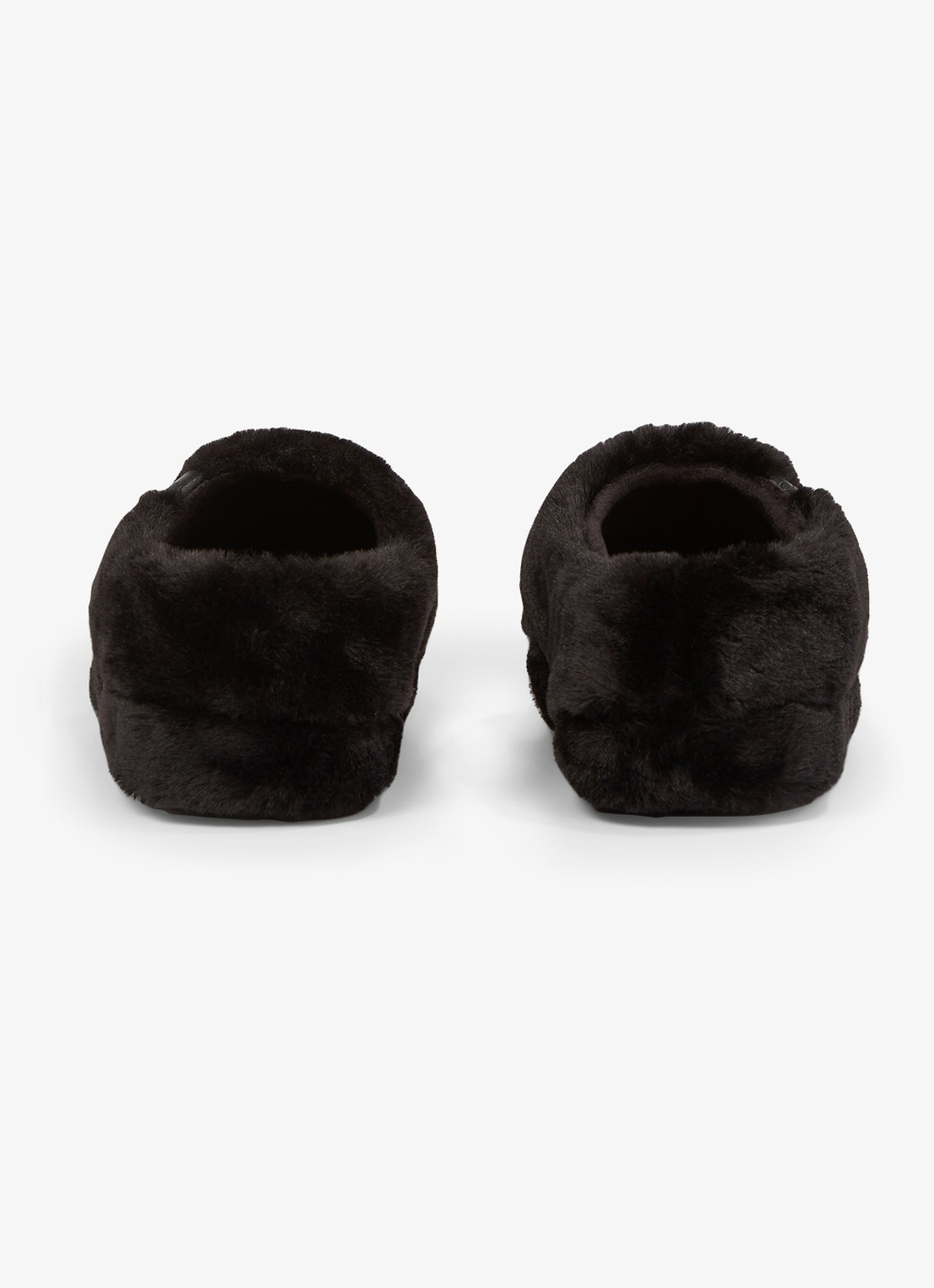 Calvin Klein Pantoffel met logo - detail 3 zwart