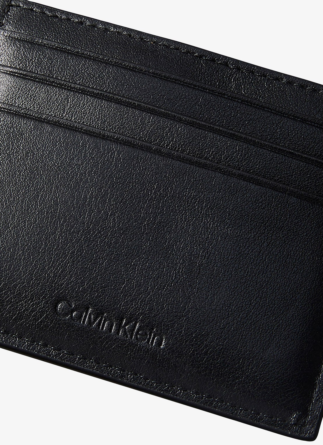 Calvin Klein Pasjeshouder met logo - detail 3 zwart