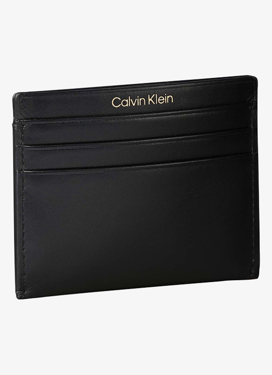 Calvin Klein Pasjeshouder van leer met hanger - detail 3 zwart