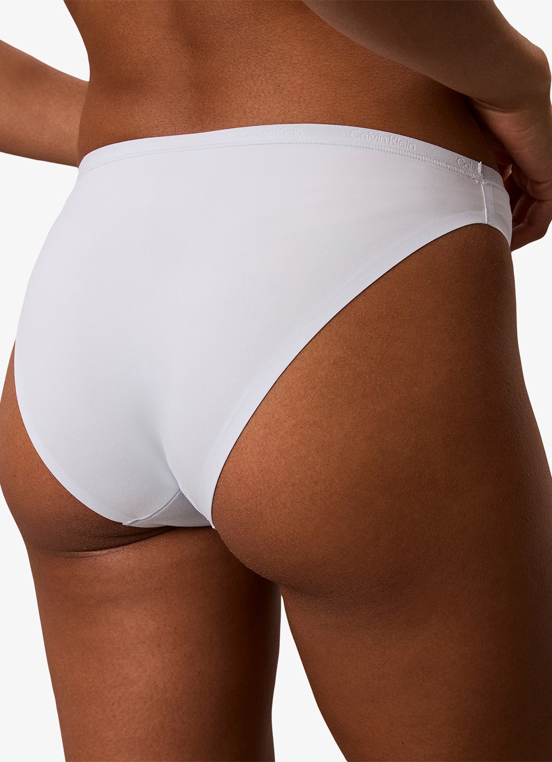 Calvin Klein Perfectly fit slip met logoband - detail 4 plein air-ciq / grijs