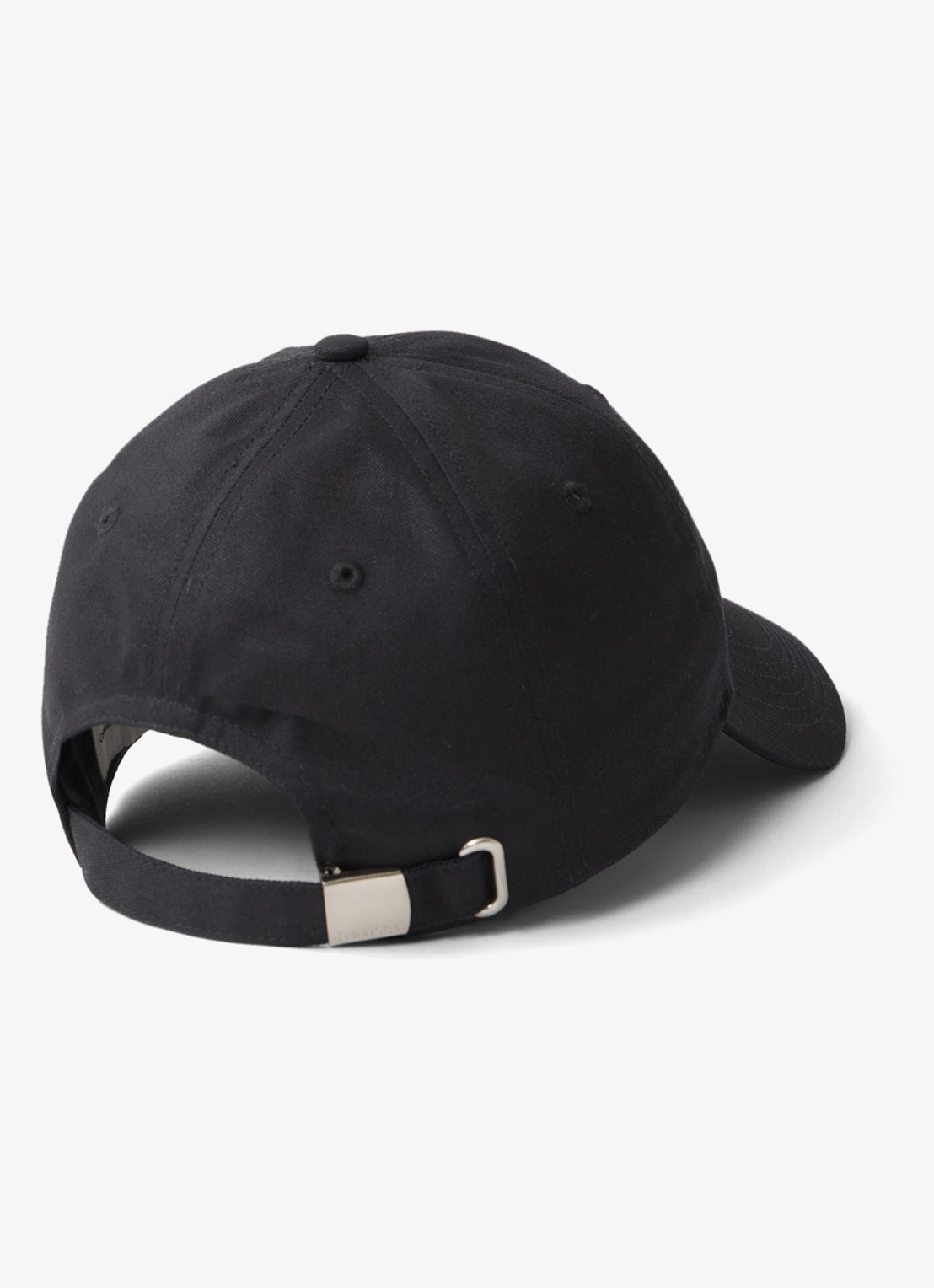 Calvin Klein Pet met logo borduring - achterkant 4 zwart