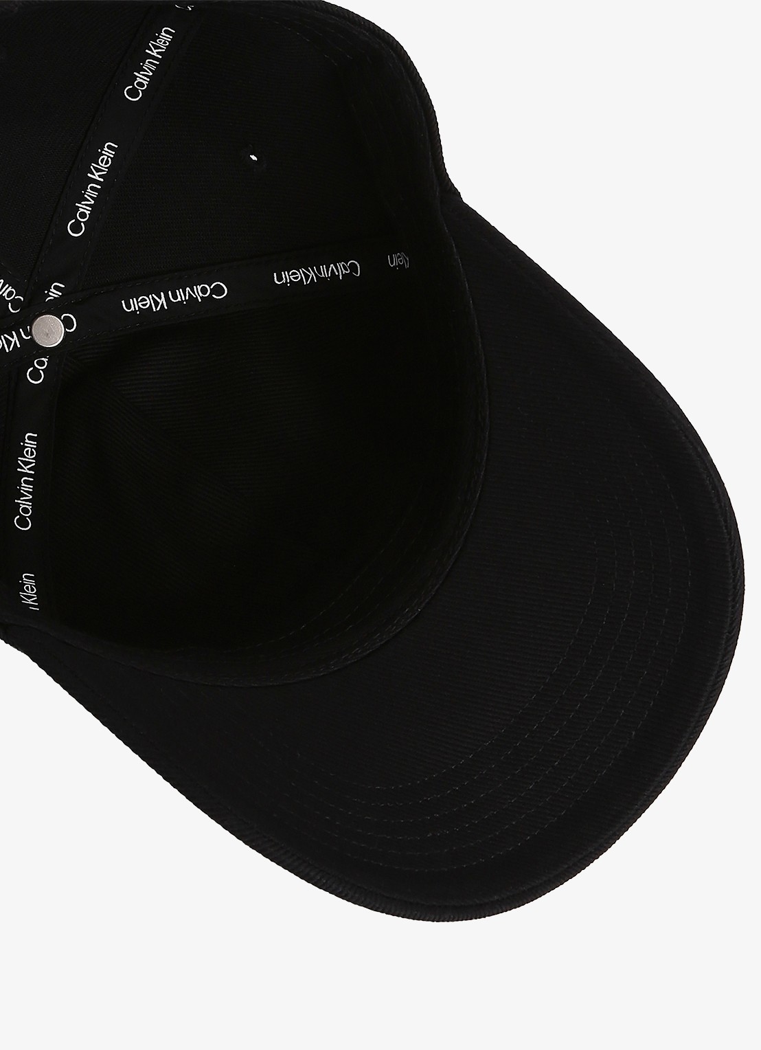 Calvin Klein Pet met logoborduring - detail 2 zwart