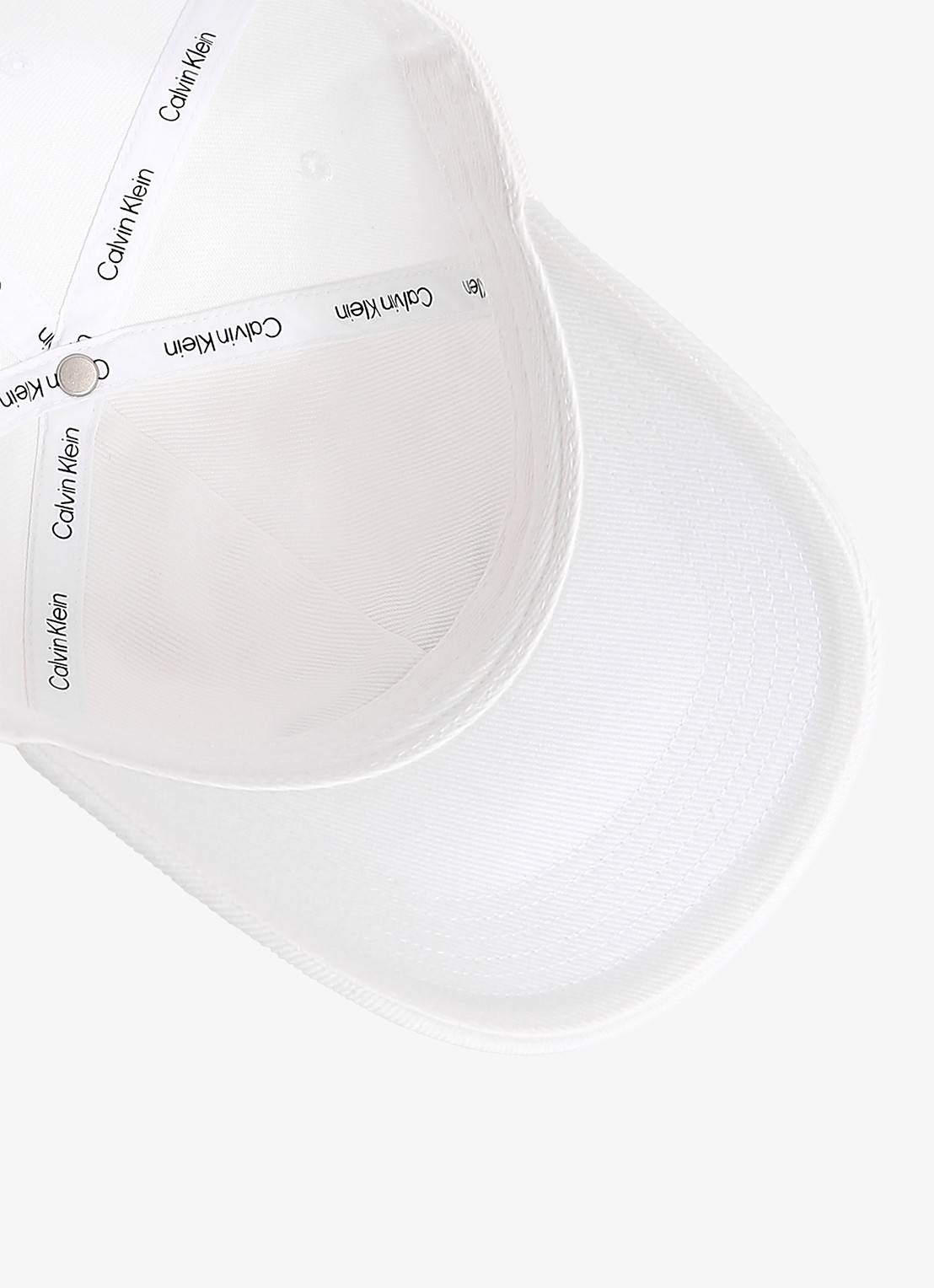 Calvin Klein Pet met logoborduring - detail 3 wit