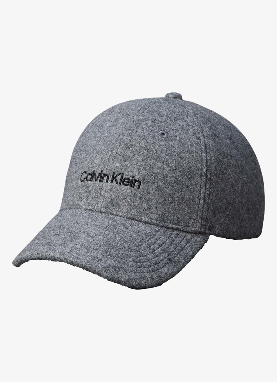 Calvin Klein Pet met logoborduring - voorkant 3 middengrijs