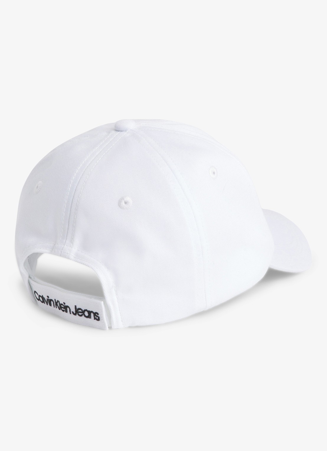 Calvin Klein Pet met logoborduring - achterkant 4 wit
