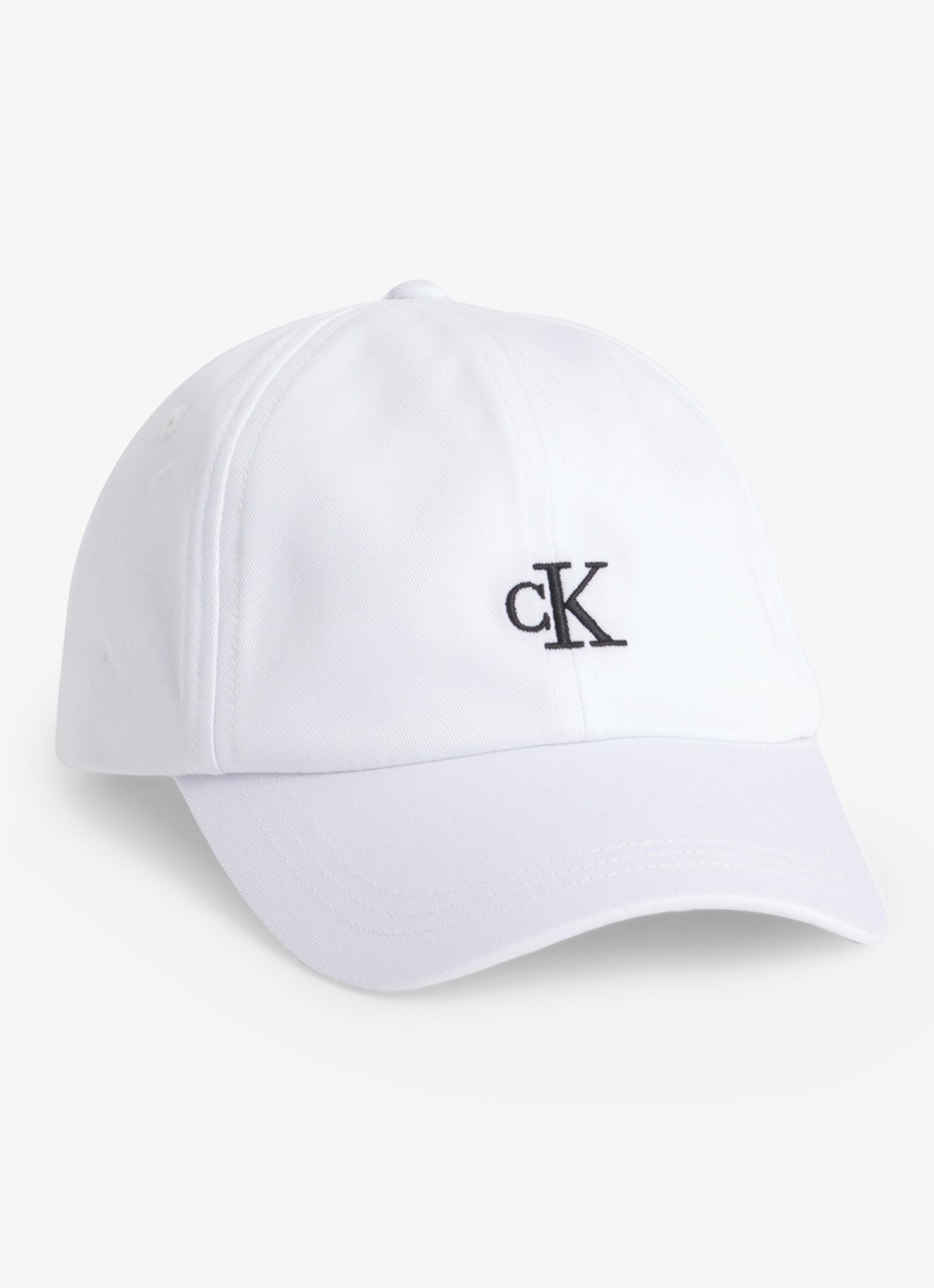Calvin Klein Pet met logoborduring - voorkant 2 wit