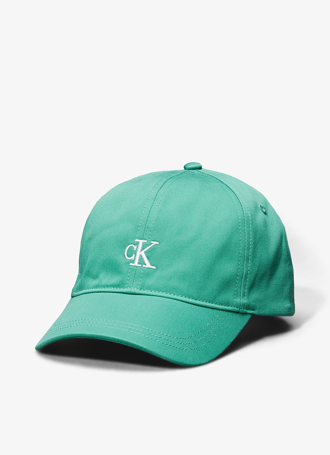 Calvin Klein Pet met logoborduring - voorkant lichtgroen