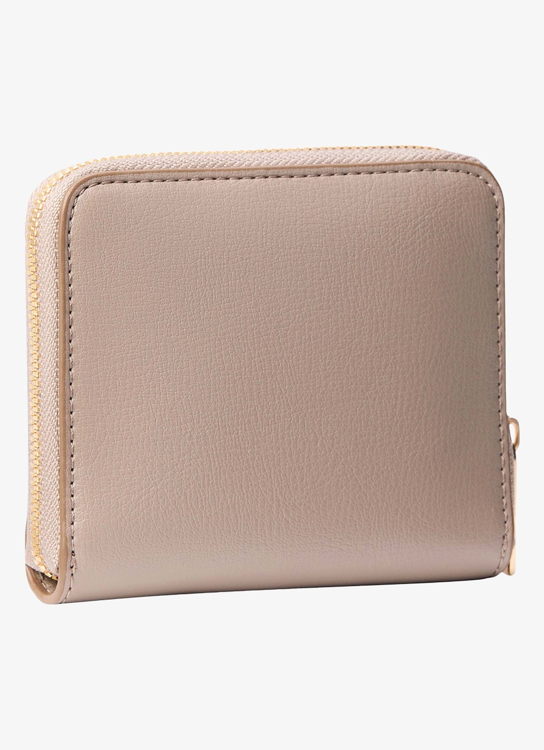 Calvin Klein Portemonnee met logo - achterkant 3 beige