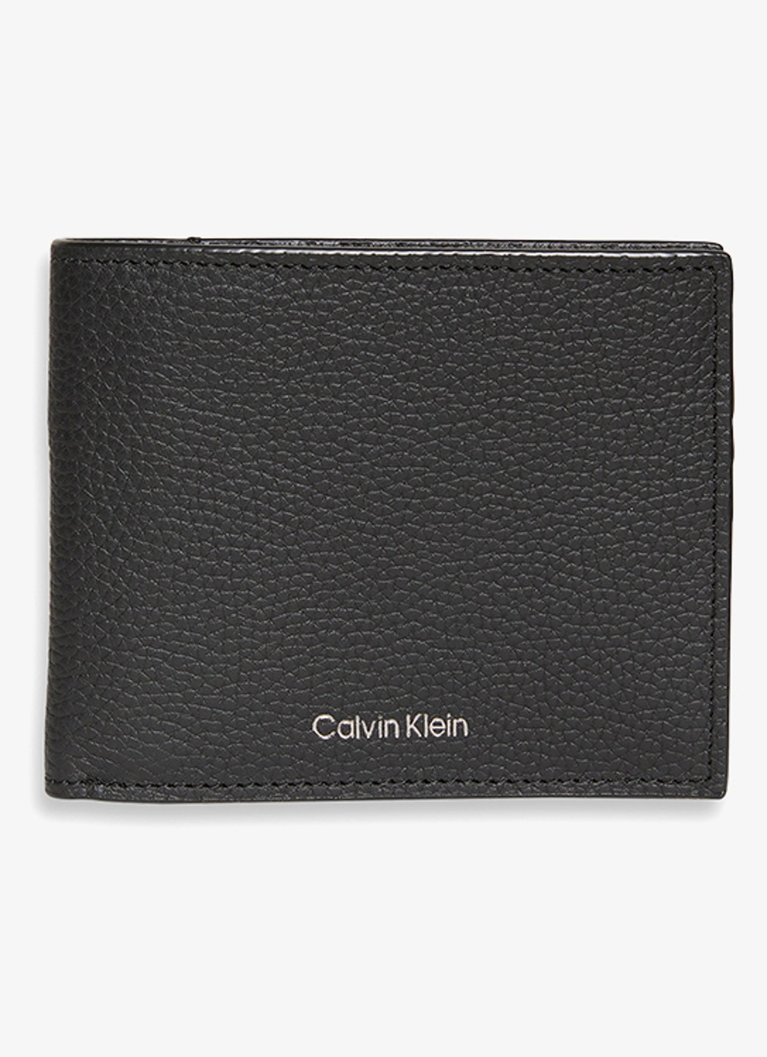 Calvin Klein Portemonnee met logo - detail 2 zwart