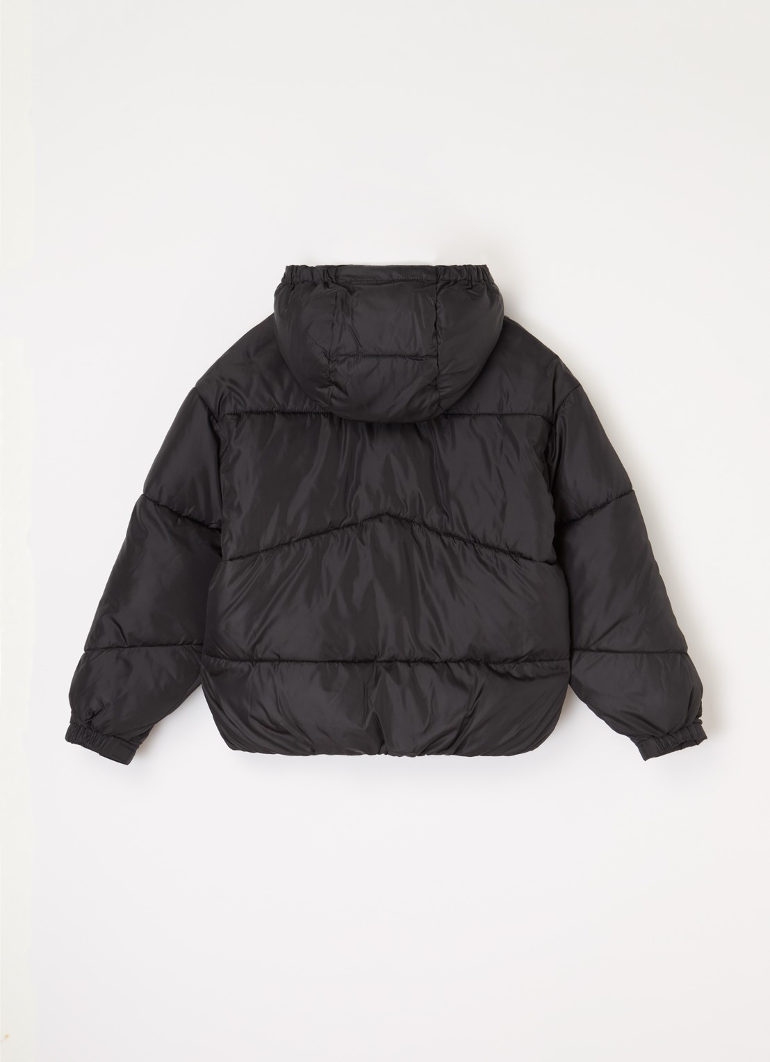 Calvin Klein Puffer jack met steekzakken - achterkant 2 zwart