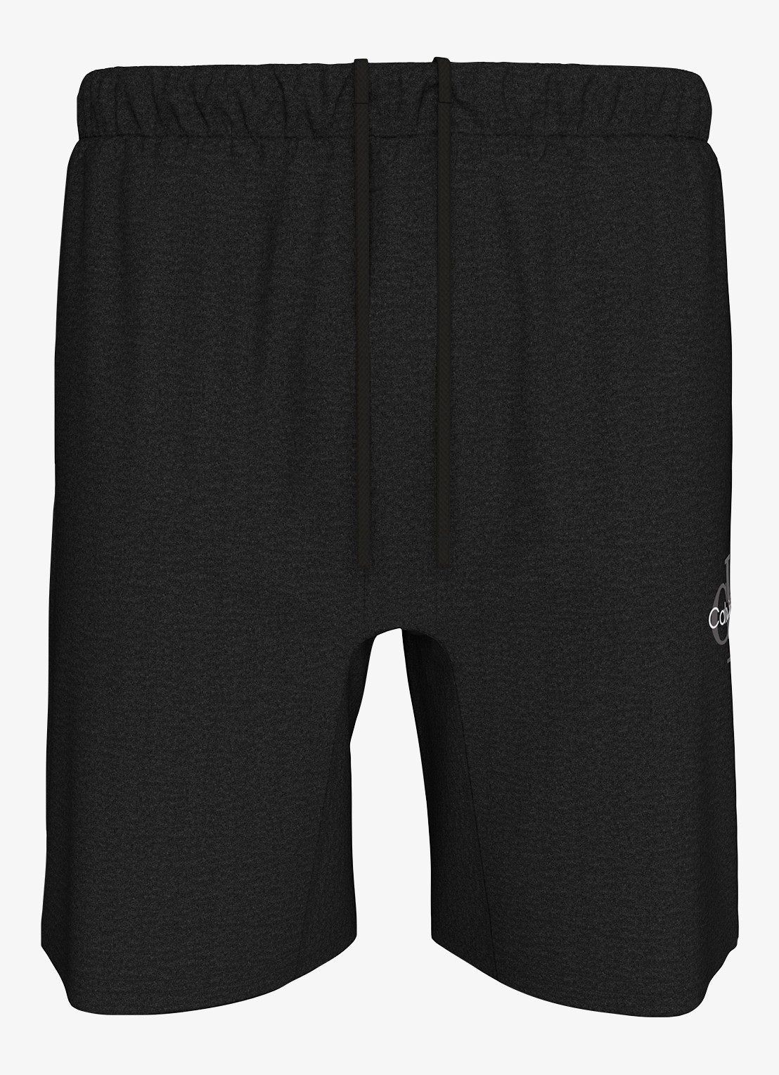 Calvin Klein Pyjamabroek met logo - voorkant 2 zwart